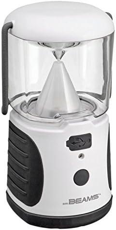 Mr. Beams MB470 UltraBright Weatherproof 260 Lumen LED Lantern with USB Port as a Backup Battery Charger