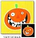 Toothy Pumpkin Beverage Napkin