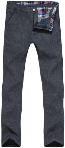 Wantdo Men's Casual Fashion Pants QT1019-92696(Grey US M Regular/Aisa32)