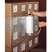 Nifty Products F12SF3 Hand Held Blown Stretch Film, 3" Core, 20 mil Thick, 1500' Length, 12" Width, Clear (Case of 4 Rolls)