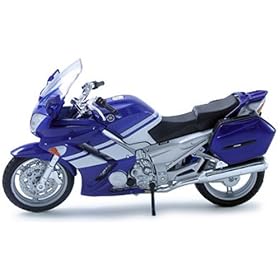 2006 Yamaha FJR 1300 Diecast Motorcycle Model 1:12 scale die cast from Maisto - Blue White 31107 by Maisto