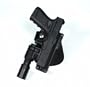 Fobus Roto Tactical Speed Belt Holster Glock 19,23,32, S&W 99 Compact, M&P Compact holds Handgun with Laser or Light Right Hand