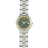 Bulova Wrist Watches - Bulova 95S11 18K Gold Mens Black Dial Watch by Bulova