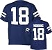 Apparel : Peyton Manning Indianapolis Colts Blue Youth Jersey Name and Number T-Shirt