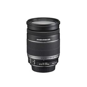 Canon EF 18-200mm F/3.5-5.6 Image Stabilizer Lens, NEW USA WARRANTY KIT BOX
