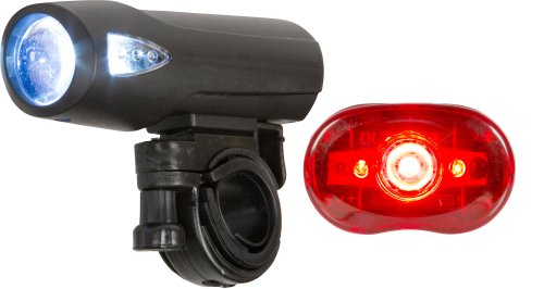 Yosemite Bicycles Executive 1/2 Watt Bicycle Headlight and Taillight Set On Sale