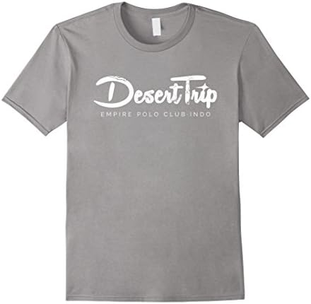 Men's Desert Trip 2016 Lineup T Shirt Music Festival Wear Tee Large Slate