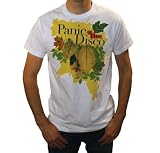 WEA Men's Panic At The Disco Leaves T-Shirt,White,Medium