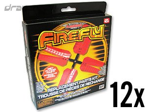 41NkPjXQJiL 12 Firefly RC Helicopter Replacement Parts Kits: Rotor Sets, Spacers, C Clips, Tail Fins + Ballasts