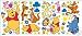 Winnie the Pooh Wandsticker 63-tlg. Aufkleber