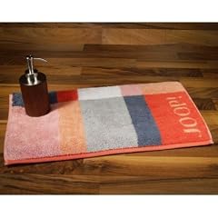 JOOP! Reef Colours - Squares 1578 - Farbe: Mohn - 22, Saunatuch 80x200 cm