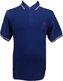 Fred Perry Mens M12 Original Twin Tipped Polo Shirt (Made in England) - Comes in Several Different Colors!