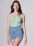 American Apparel Rib U-Neck Tank