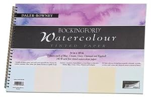Amazon.com: Daler Bockingford Watercolour Paper : Tinted (5