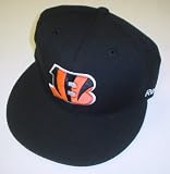 Cincinnati Bengals Structured Fitted Reebok Hat Size 7 1/2