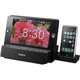 New Sony Icfcl75ip Ipod Iphone Speaker Dock Clock Radio 7 Inch Lcd Display Picture Frame Mode