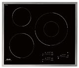 Sauter - STI864X - Table de Cuisson Induction - 61 cm - Noir et Cadre Inox