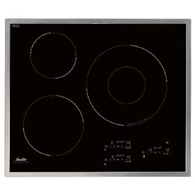 Sauter - STI864X - Table de Cuisson Induction - 60 cm - Noir et Cadre Inox