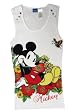 Mickey Mouse - Butterfly and Flower Rib T for women