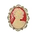 Vintage Elizabeth Cameo Brooch