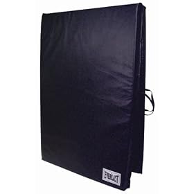 Everlast Folding Exercise Mat 72-Inch by 24-Inch (Black)