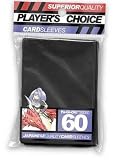 Player's Choice Yu-Gi-Oh! Black Sleeves (Pack of 60) - Designed for Smaller Gaming CCGs - Deck Protectors - Ideal for YuGiOh! Trading Card Games Player's Choice Yu-Gi-Oh! Black Sleeves (Pack of 60) - Designed for Smaller Gaming CCGs - Deck Protectors - Ideal for YuGiOh! Trading Card Games