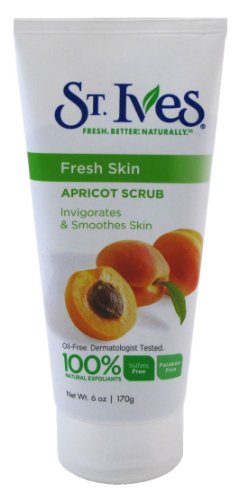  St Ives Fresh Skin Apricot Scrub Invigorating 6oz. (All Types) (Case of 6) 