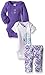 Carter's Baby Girls' 3 Piece Take Me Away Set (Baby) - Owl - 9M