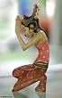 Wood statuette, 'Praying Woman' Wood statuette, 'Praying Woman'