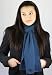 Handmade Ultra Thin 75% Alpaca Natural Fiber Scarf - Mediterranean Blue (Men and Women Gift Idea/long Size)