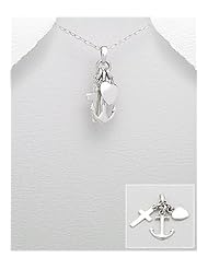 Pendant Necklace In 92.5 Sterling Silver