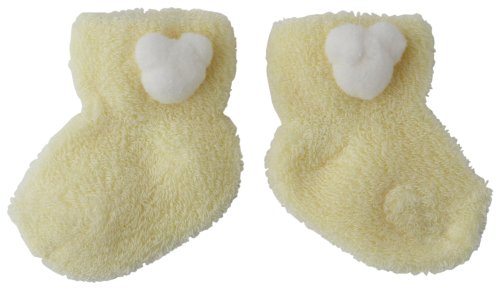 キャラメル 新生児 ソックス くまボンテン 7-8cm C パイル