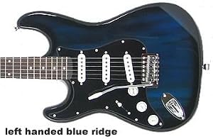 Benson Left Handed Blueburst Black Electric Guitar And Amplifier Package