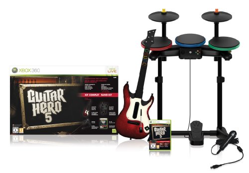 Guitar Hero 5 inkl. Gitarre, Schlagzeug & Mikro