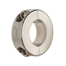 Ruland MSP Two-Piece Clamping Shaft Collar, Metric