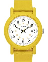 Timex Originals T2N490 Unisex Originals White Dial Yellow Strap Watch