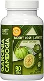 Just Potent High Grade Garcinia Cambogia Extract :: 3000mg Per Serving :: 90 Tablets :: Appetite Suppression:: Quality Tested, Quality Assured!