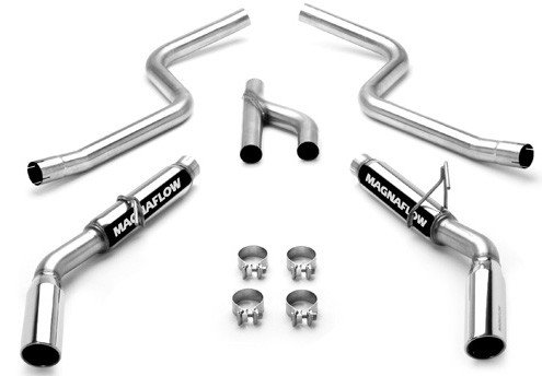 Magnaflow Performance Cat-Back Exhaust System-05-09 Ford Mustang 4.0L V-6 .16605