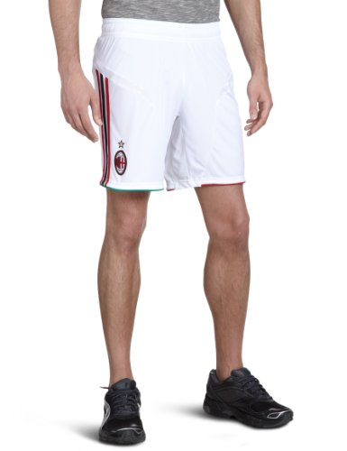 adidas Herren Kurze Hose AC Milan Home & Away, white/acm red home 11/ acm black, S, X23704