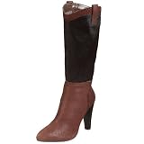 Nine West Women's Adriano Boot,Dark Brown Leather,8.5 M