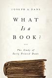 ISBN 9780268026097 product image for What Is a Book?: The Study of Early Printed Books | upcitemdb.com