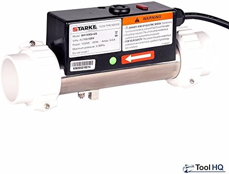 Starke Pro X Series 110-120V Inline Bath Heater Kit With Pressure Switch 1000W