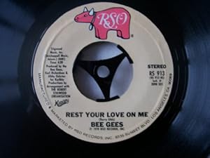 Bee Gees - BEE GEES Rest Your Love On Me/Too Much Heaven USA 45