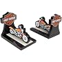 Harley-Davidson Motorcylce Bookends
