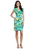 Kenneth Cole Women's Watercolor Ikat Print Dress
