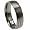 Titanium Ring w/ matte and shiny polish - Width: 5mm - Size 6