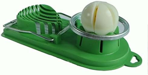 Egg Slicer - Double - Cuts Fruits Too - Black - 90 Days Guarantee