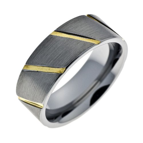 Schumann Design Ehering / Trauring / Partnerring core.wolfram Wolframring bicolor mattiert Preisvergleich