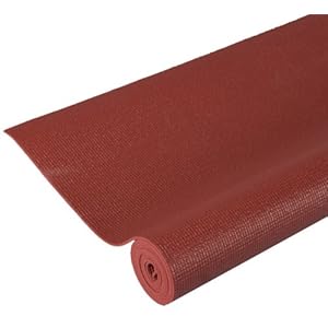 j/fit 72 Length Yoga Mat (Brick Red)