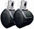 MCM CUSTOM AUDIO 60-10021 MARINE WAKEBOARD SPEAKER PAIR BLACK 6.5 INCH TWO WAY